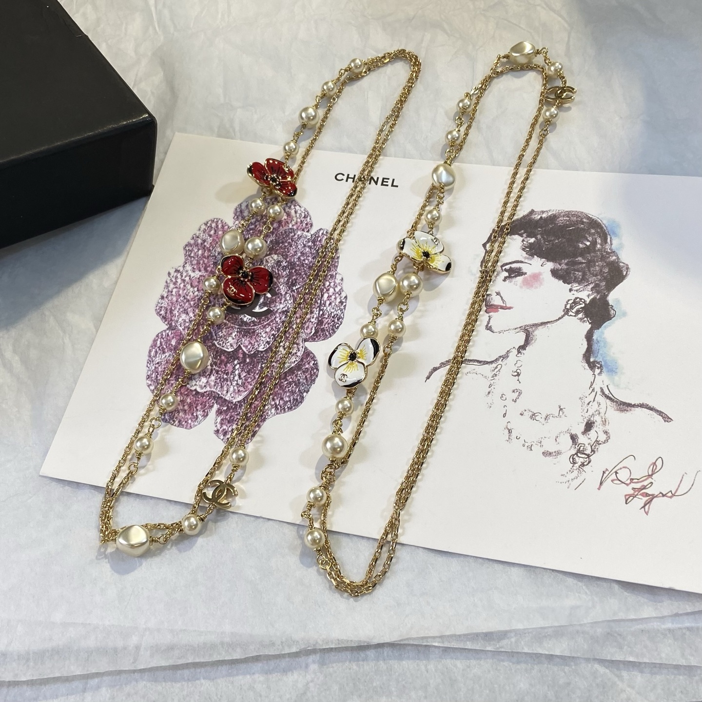 Necklace jewelry, no box, JC26 4640 4641 - qinlai888