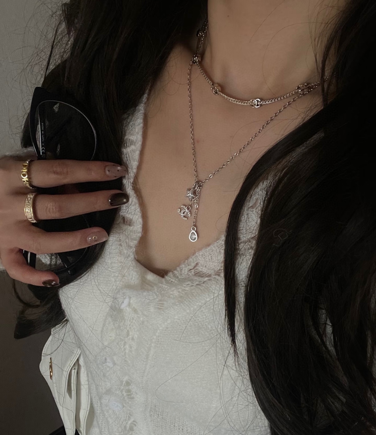Necklace jewelry, no box, JC22 4665 4666 - qinlai888