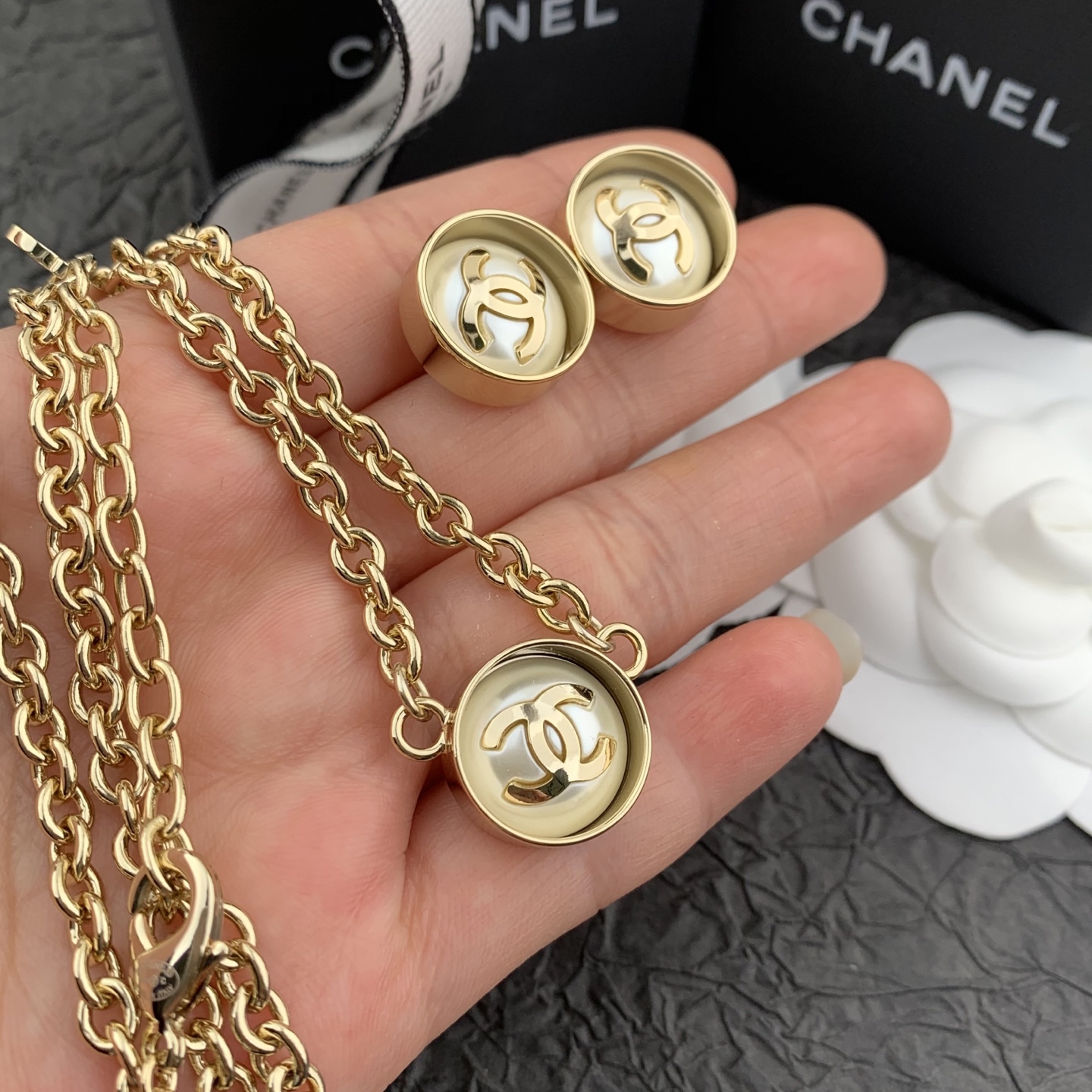 Earring&Necklace jewelry, no box, JC24 4601 JC22 4602 - qinlai888