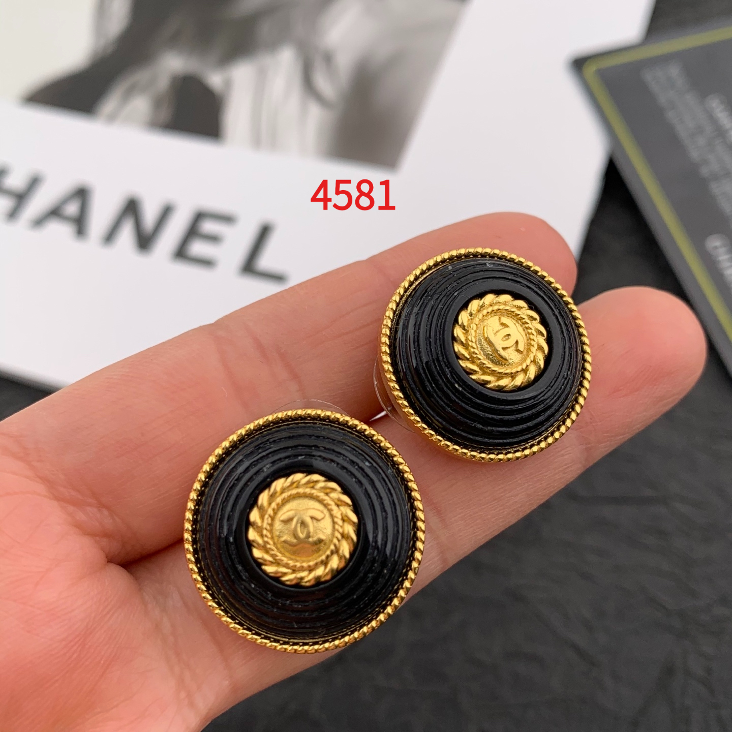 Earring jewelry, no box, JC23 4580 4581 - qinlai888