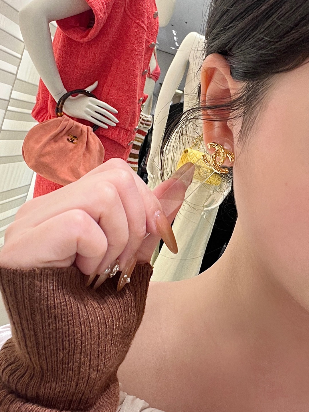 Earring jewelry, no box, JC22 4638 - qinlai888