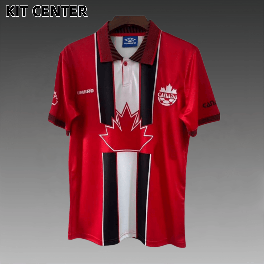 1998 Canada home Retro  Football Shirt