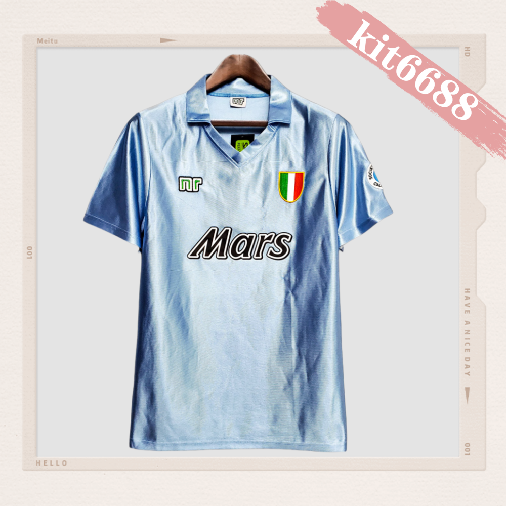 1990/1991 Napoli Retro Home Football Shirt