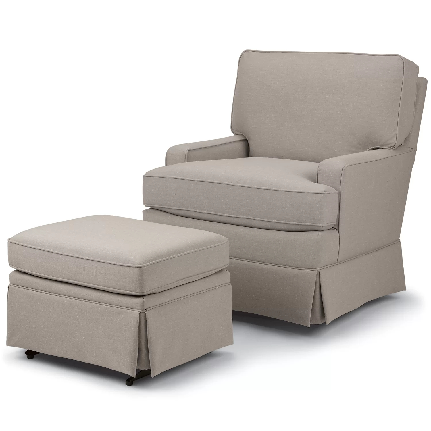 Highgrove Swivel Glider and Ottoman