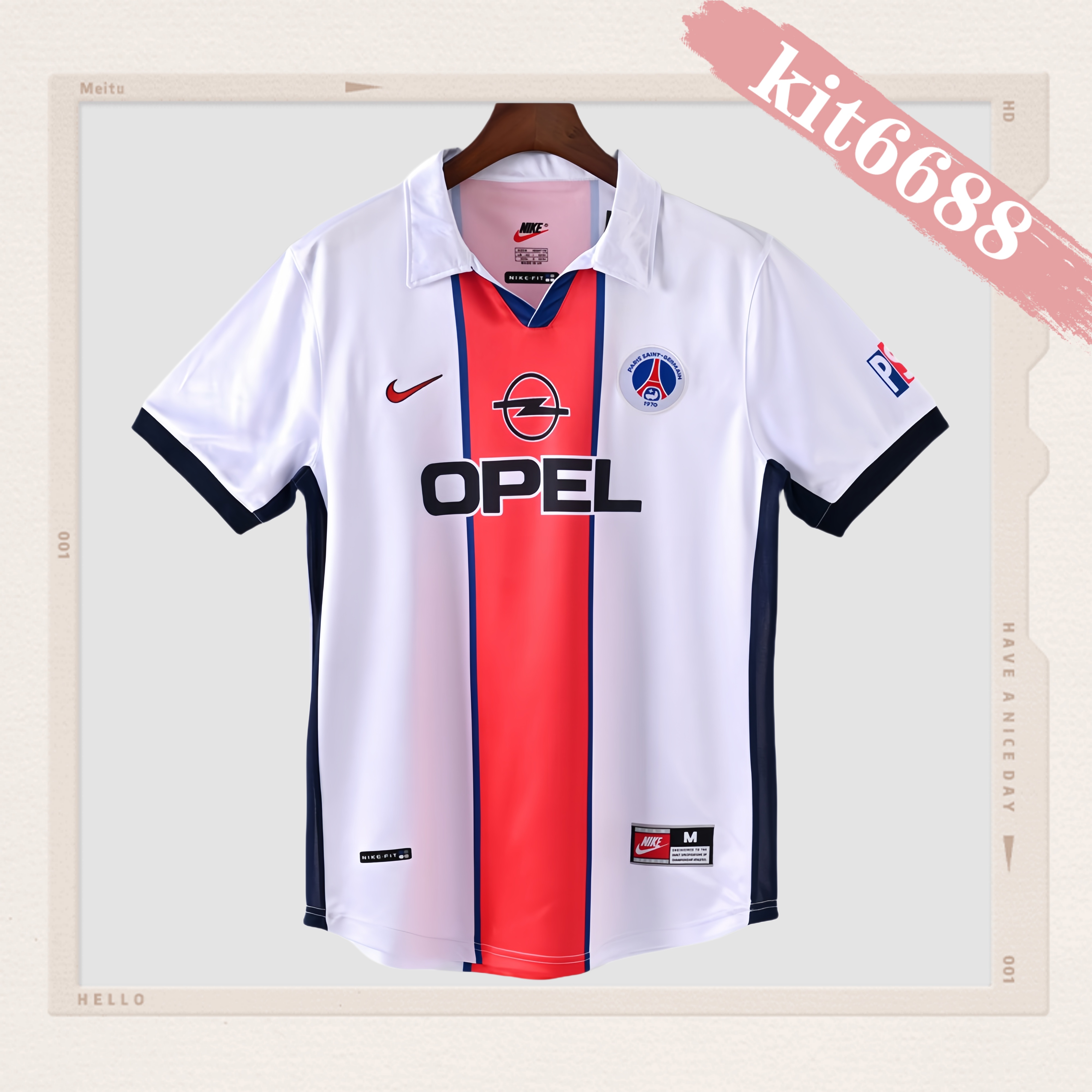 1998/1899 Paris Saint-Germain Away Vintage Football Shirt