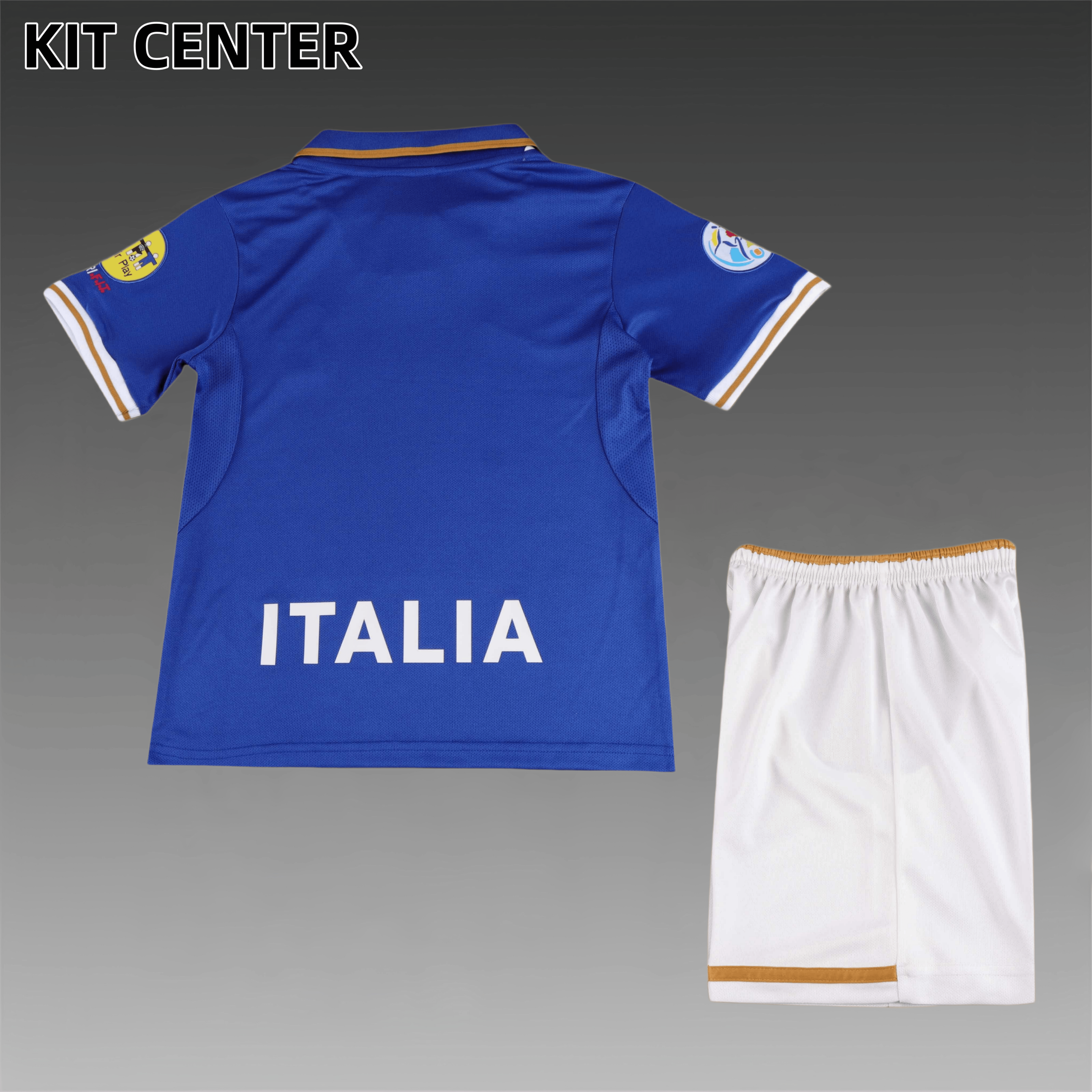 1996 Italy home Retro Football Shirt ( Kids Kit )