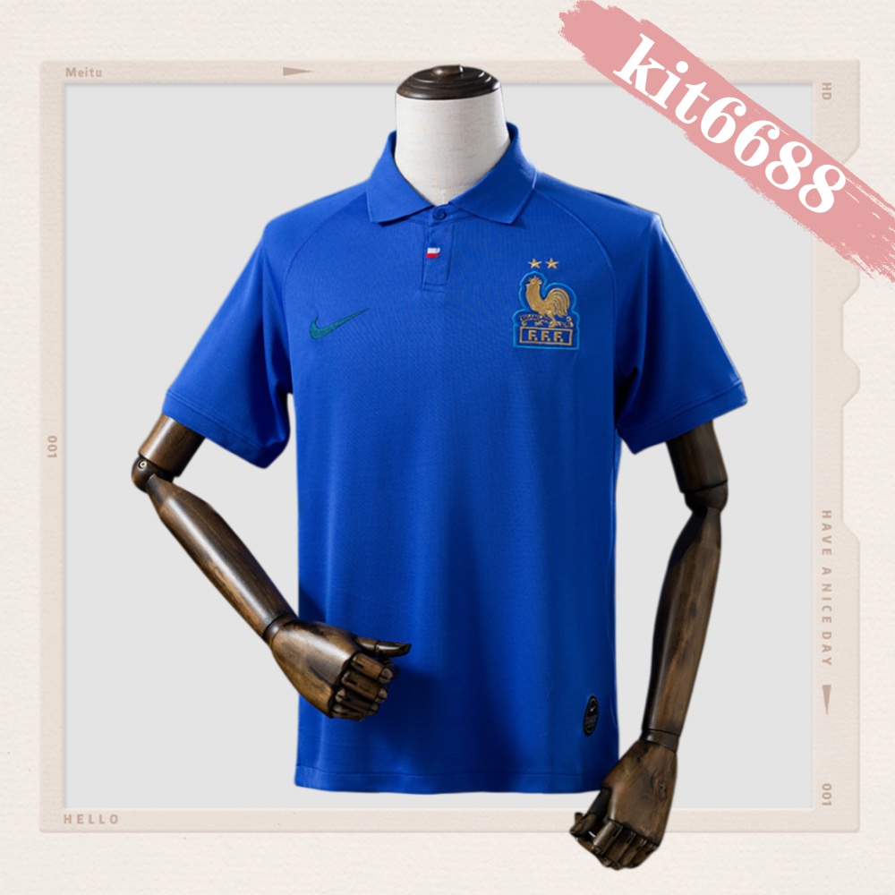 France 120th Anniversary Blue Retro Jersey