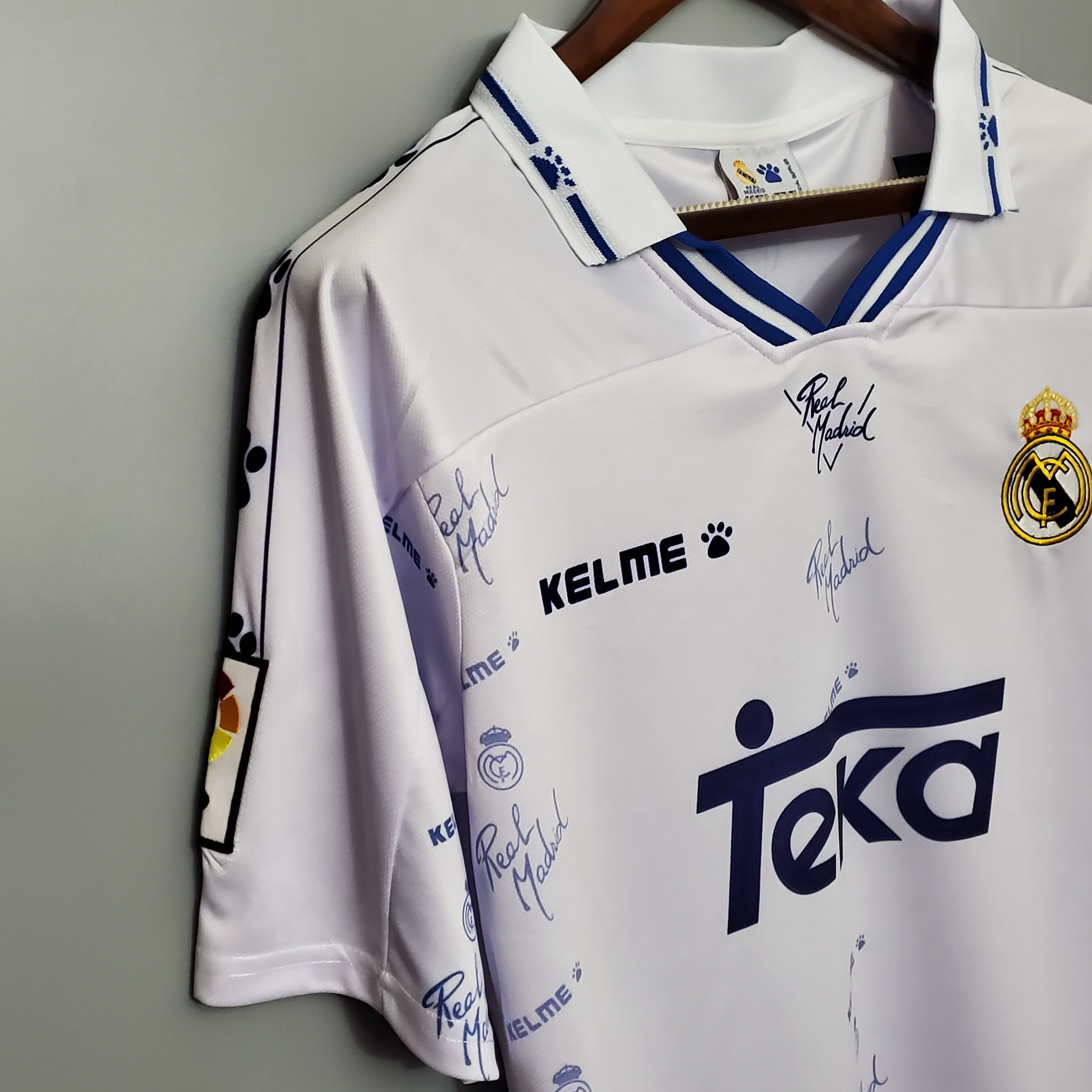 1994/1996 Real Madrid Home Retro Football Shirt