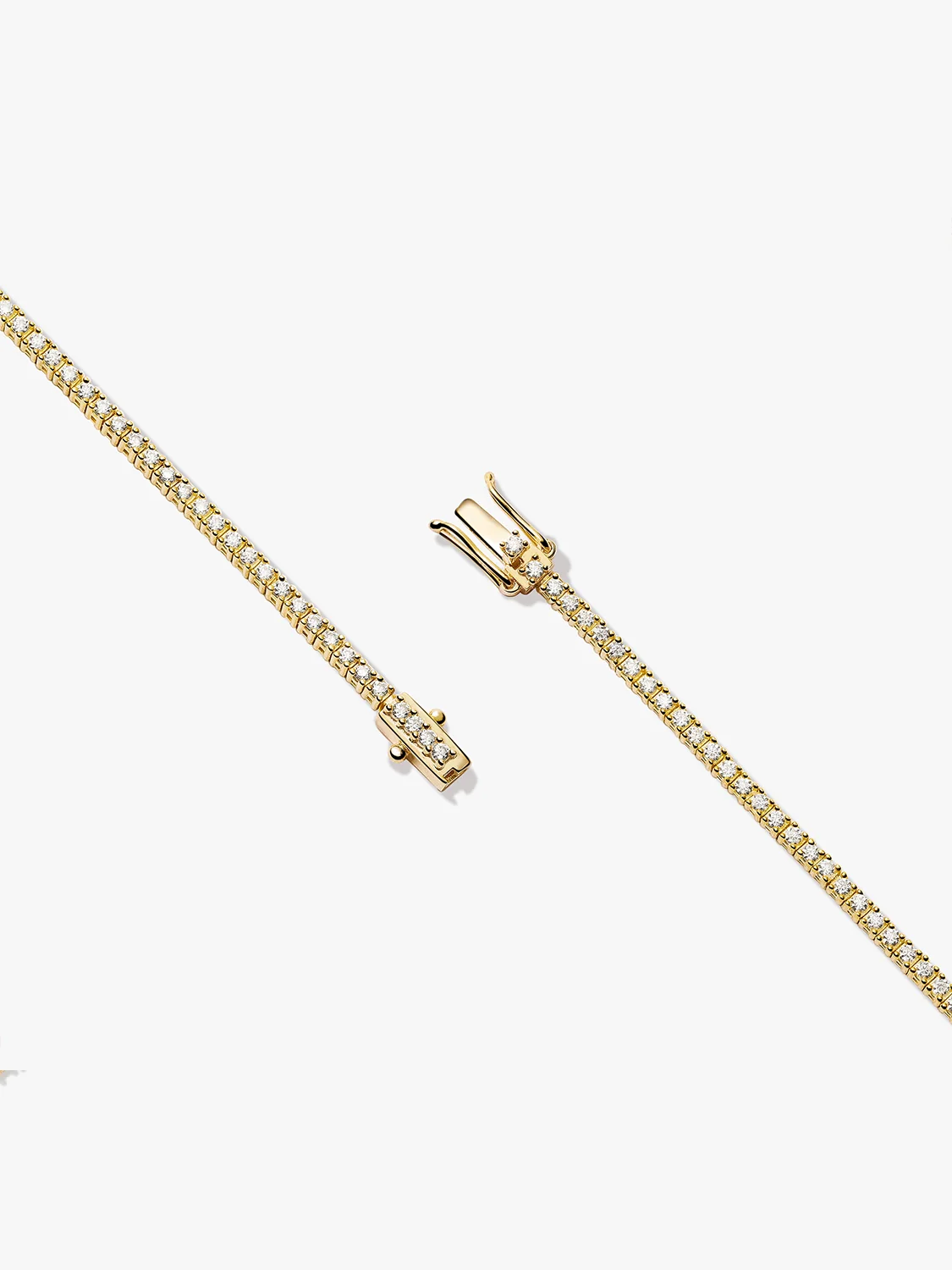 Delicate Moissanite Tennis Bracelet