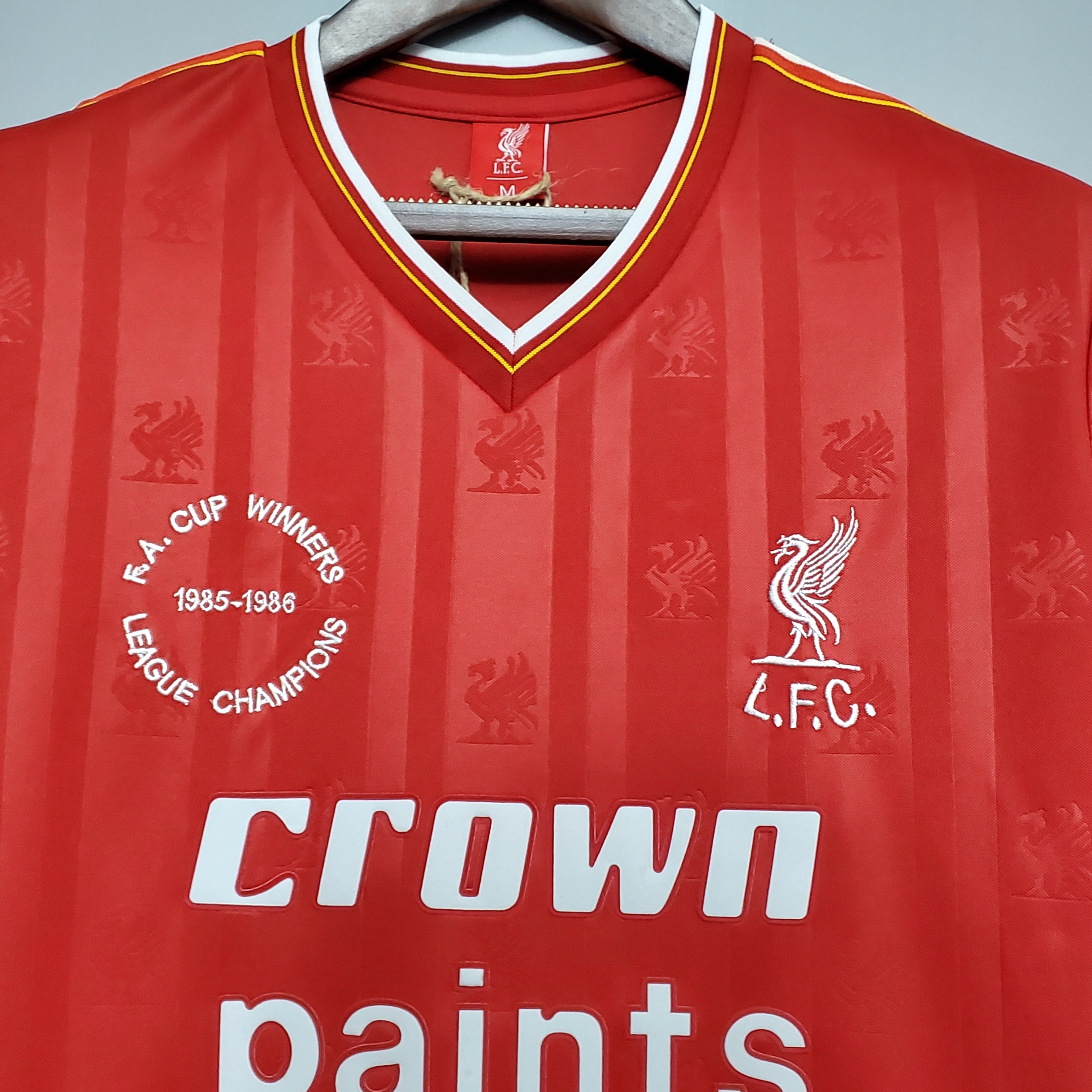 1985/1986 Liverpool Retro Home Football Shirt
