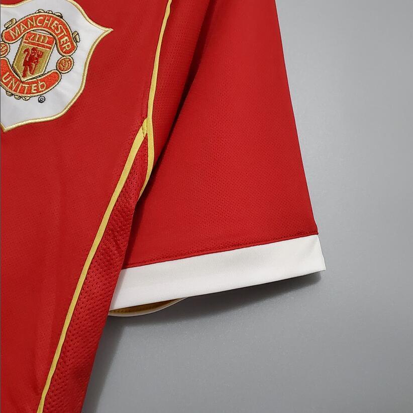 06/07 Manchester United home retro football jersey