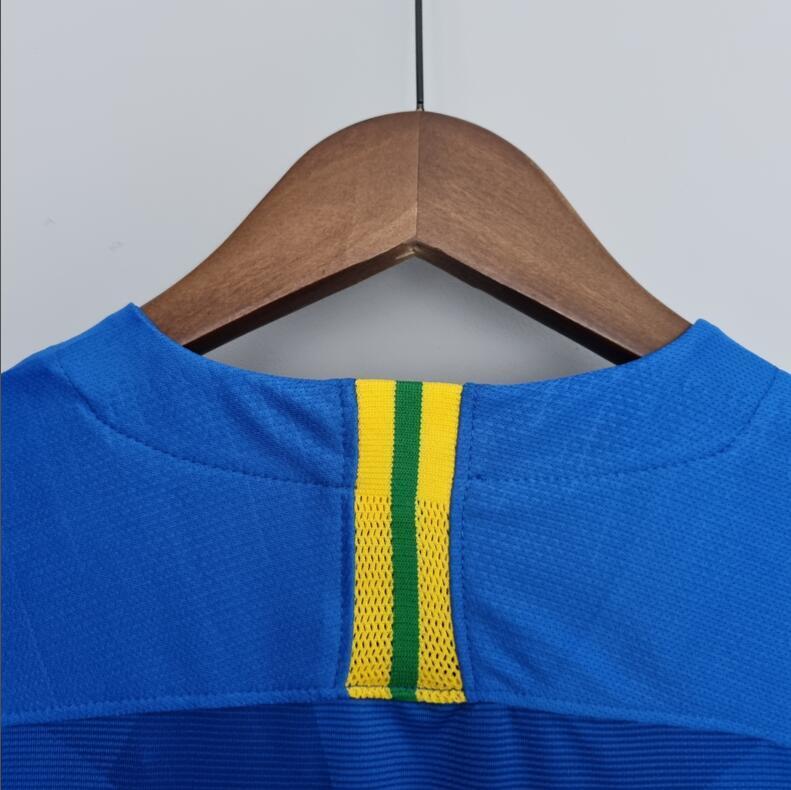 2018 Brazil away Retro Football Shirt
