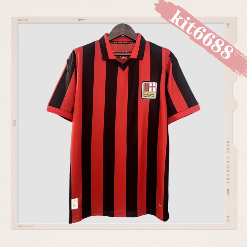 2025/2026 AC Milan 125th Anniversary Edition Football Shirt (Fan Edition)