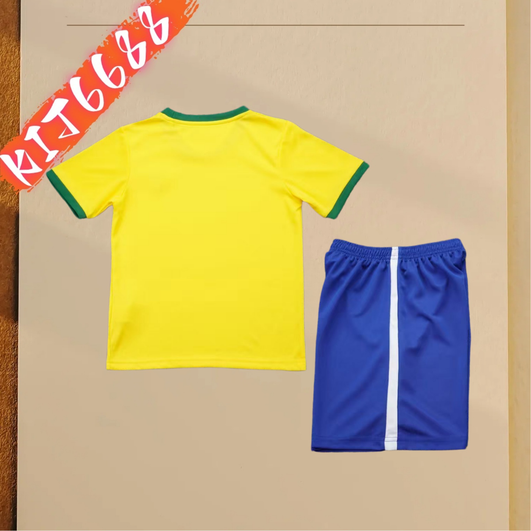 1970 Brazil home Retro Kids Kit