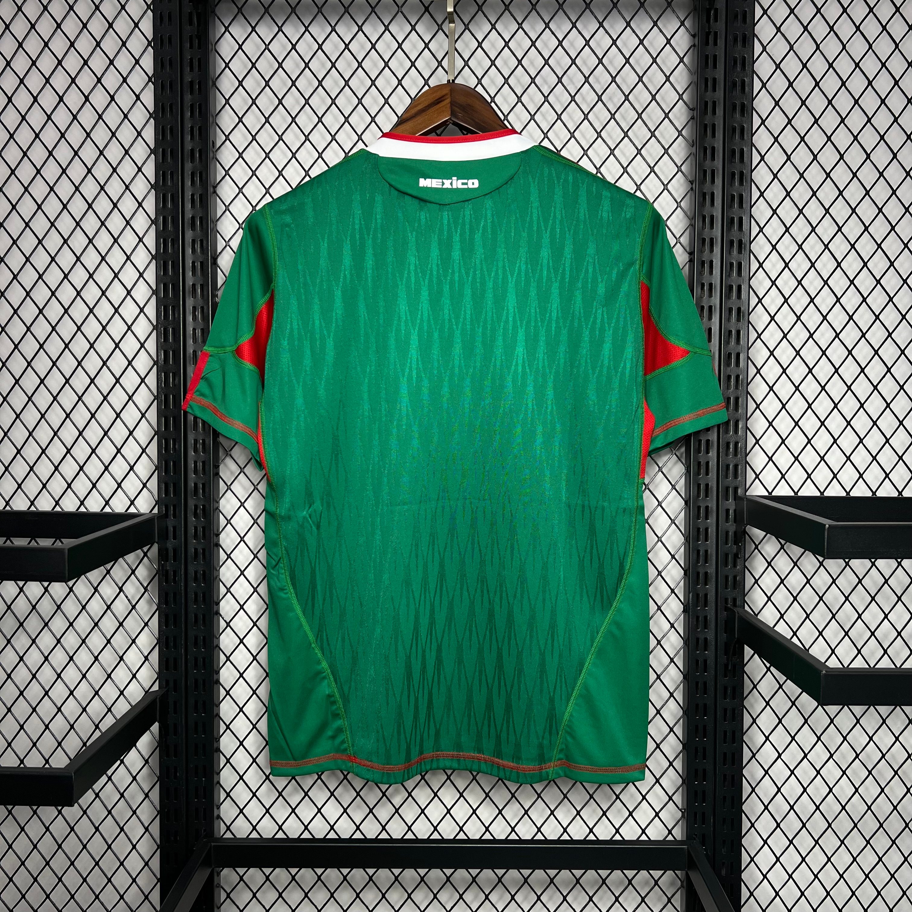 2010 Mexico Home Retro Football Shirt