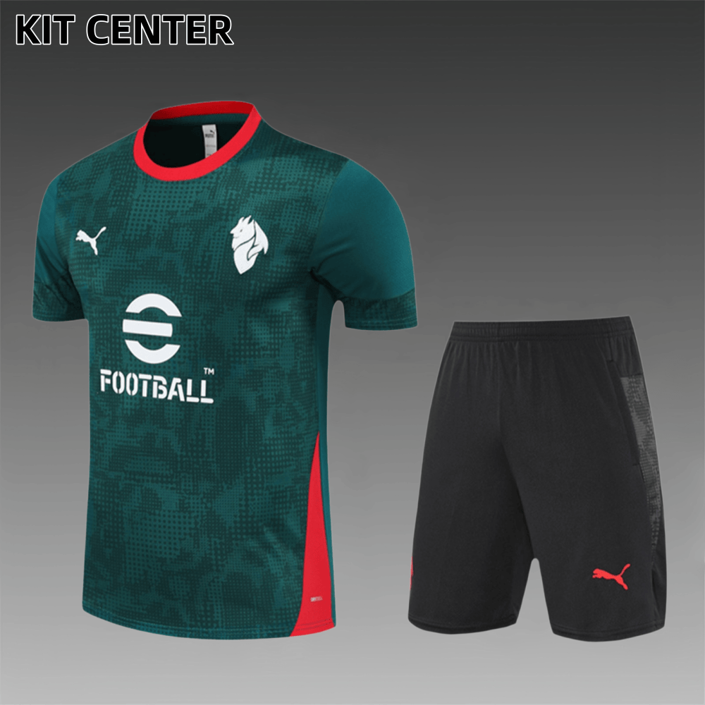 2025/2026 AC Milan Adult Short Sleeve Training Wear (Adult kit)