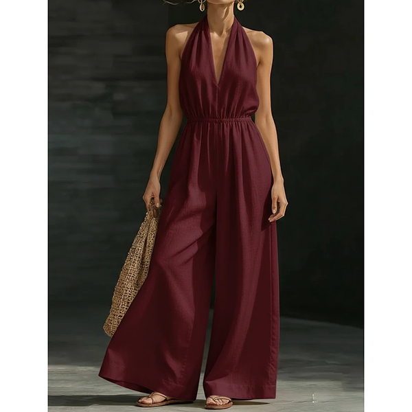 HALTER JUMPSUIT