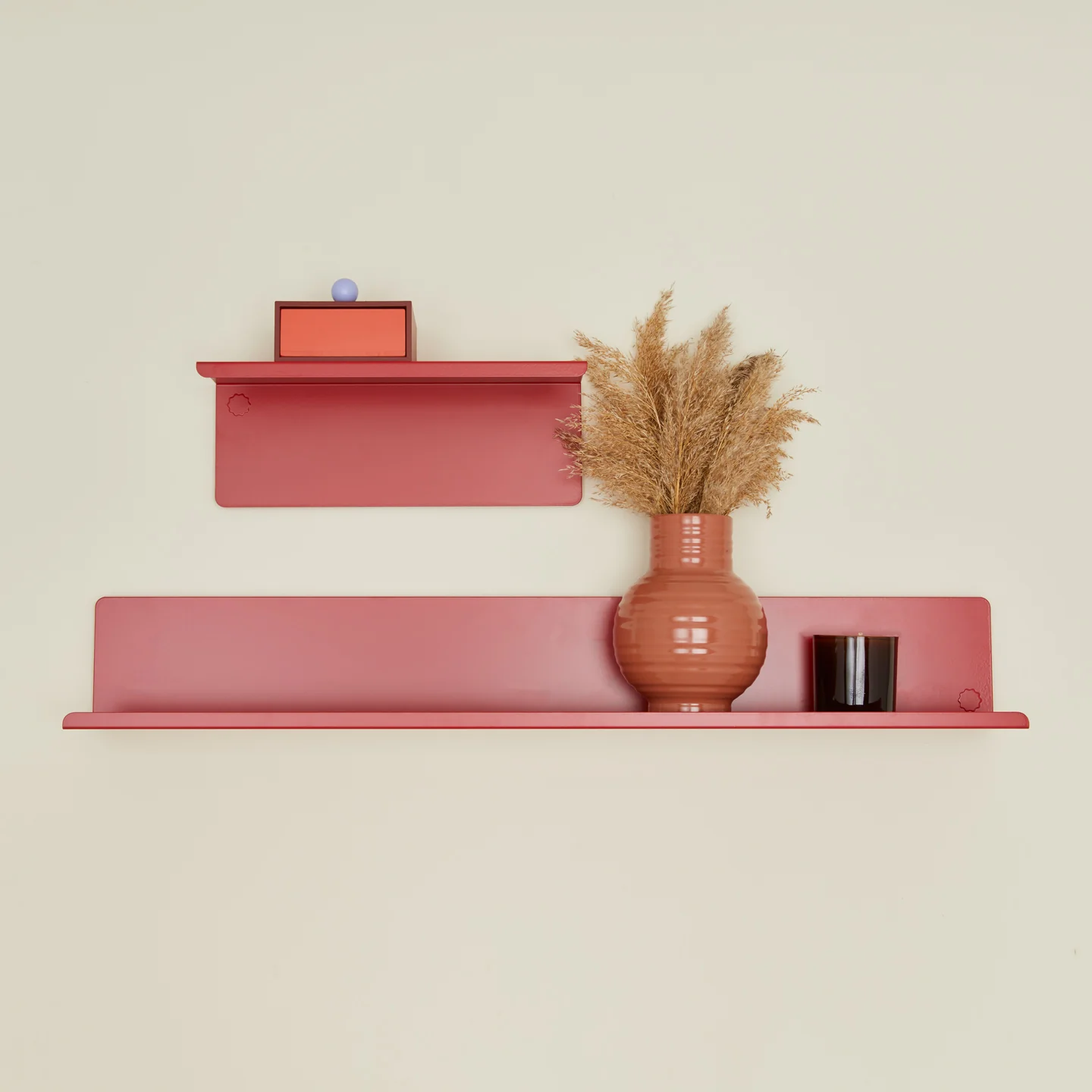 Ledge Shelf - Poppy