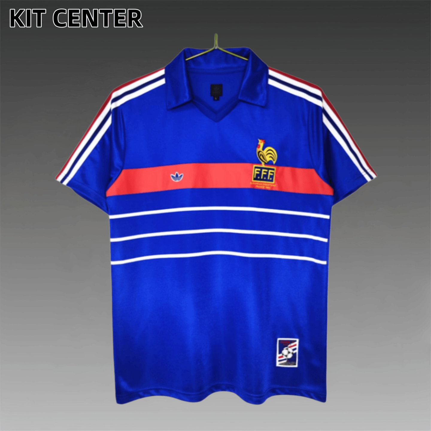 1984 France Home Retro Football Shirt