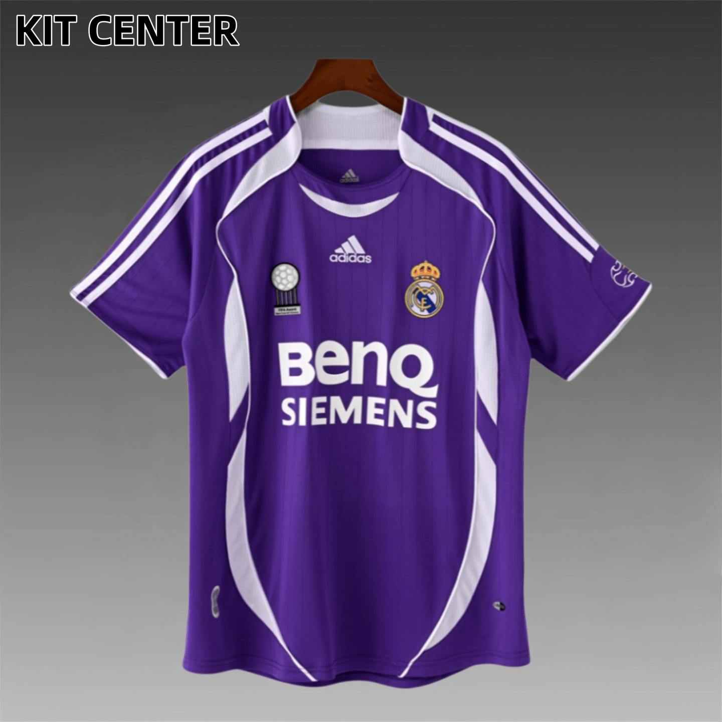 2006/2007 Real Madrid Second Away Retro Football Shirt