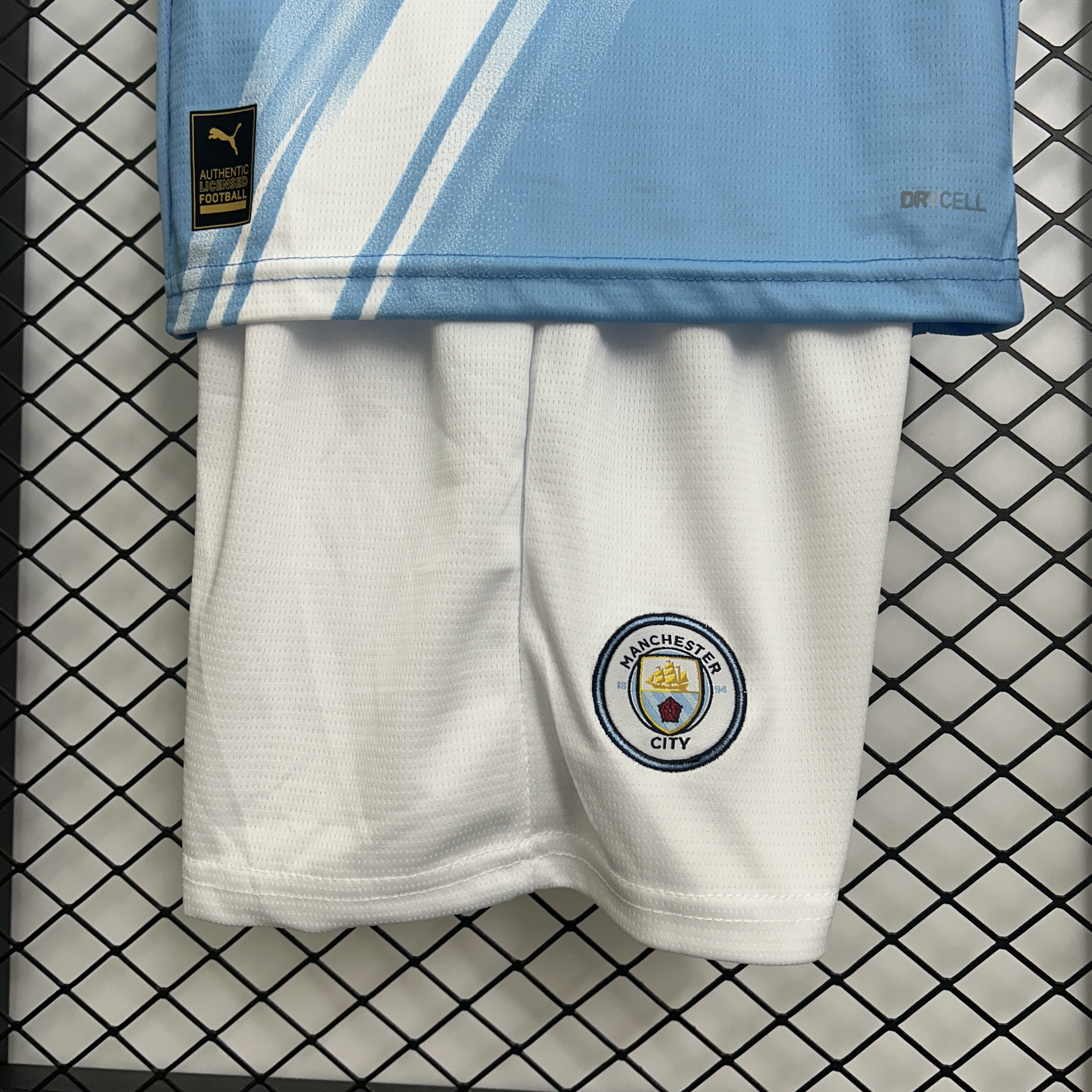 2025/2026 Manchester City Home Football Shirt (Kids Kit socks )