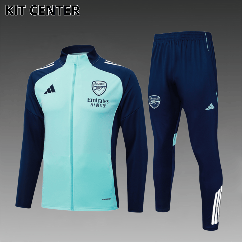 2025/2026 Arsenal Light Green Adult Full Zip Training Suit (Adult Kit)