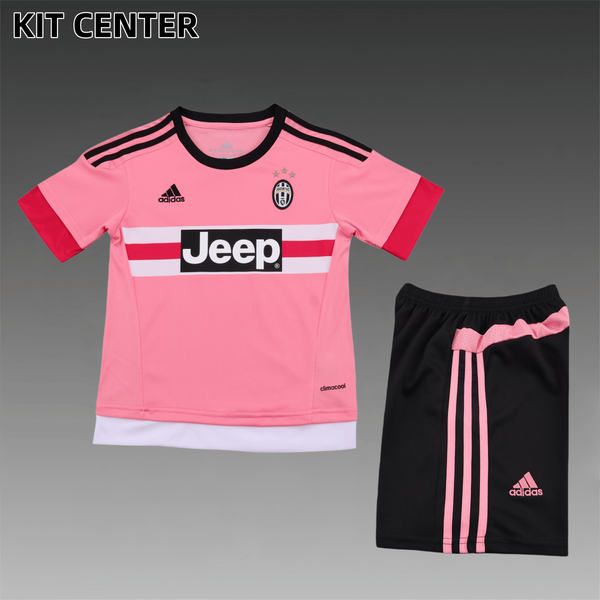 2014/2015 Juventus Away Retro Football Shirt Kids Kit