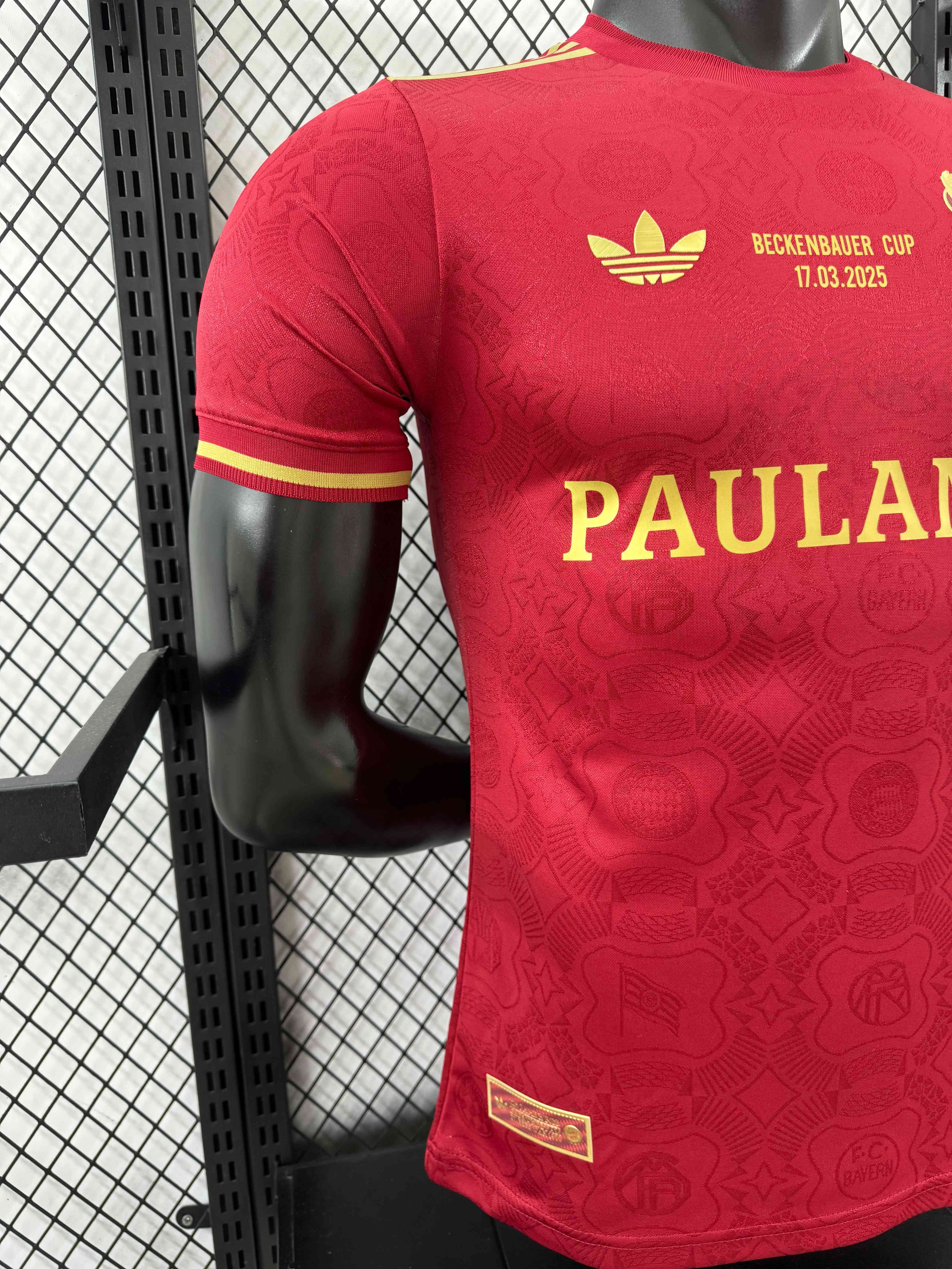 2025/2026 Bayern Munich 125th Beckenbauer Biography Football Jersey (Player Edition)