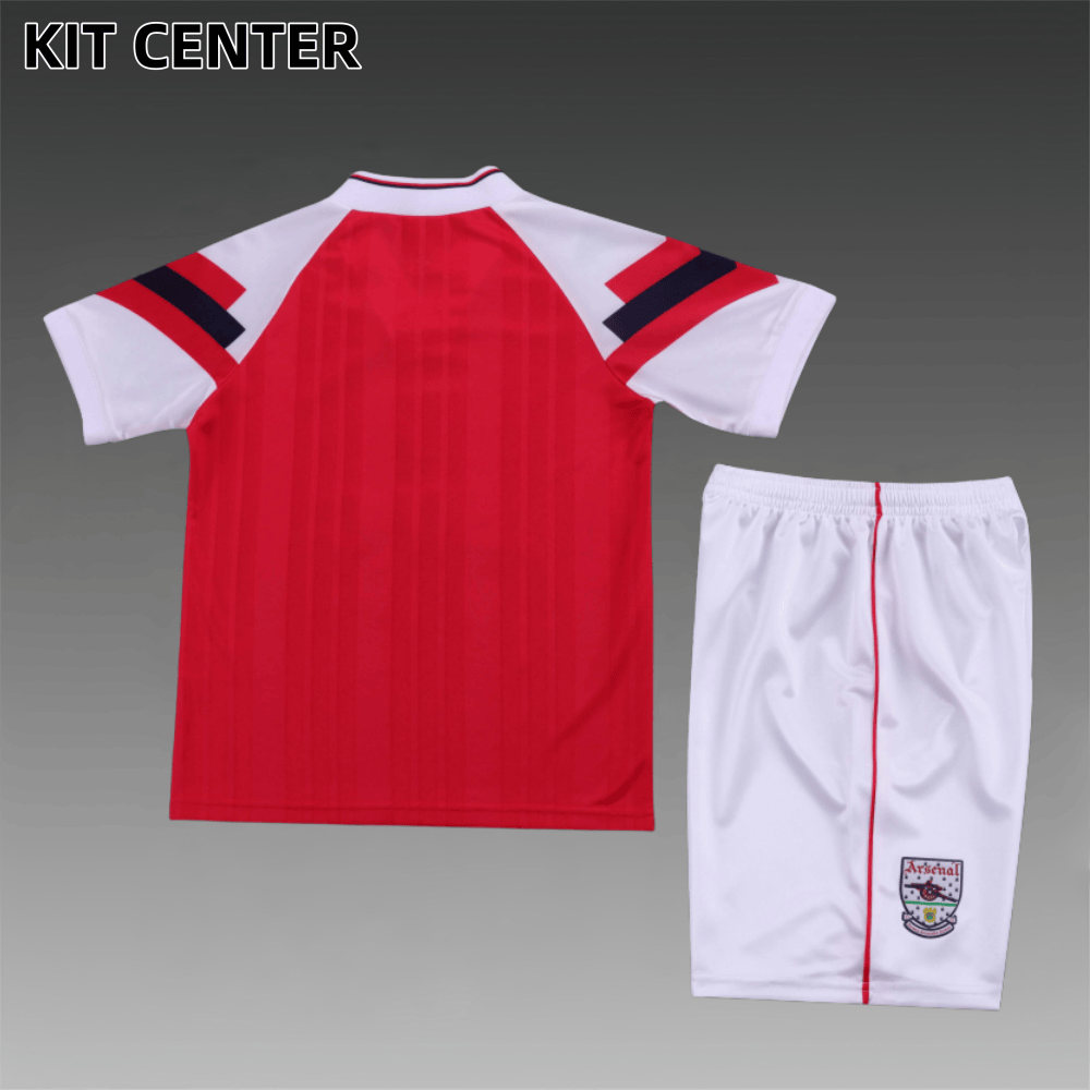 92/92 Arsenal Home Retro Football Shirt (Kids Kit)