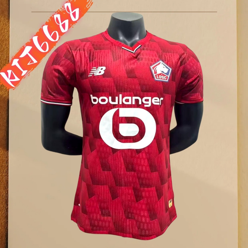 2025/2026 Lille Home Football Shirt (Player Edition)
