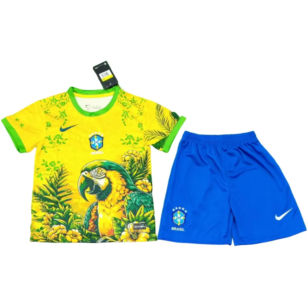 2026-27 Brazil Special Jersey Children's Set - Fans Edition