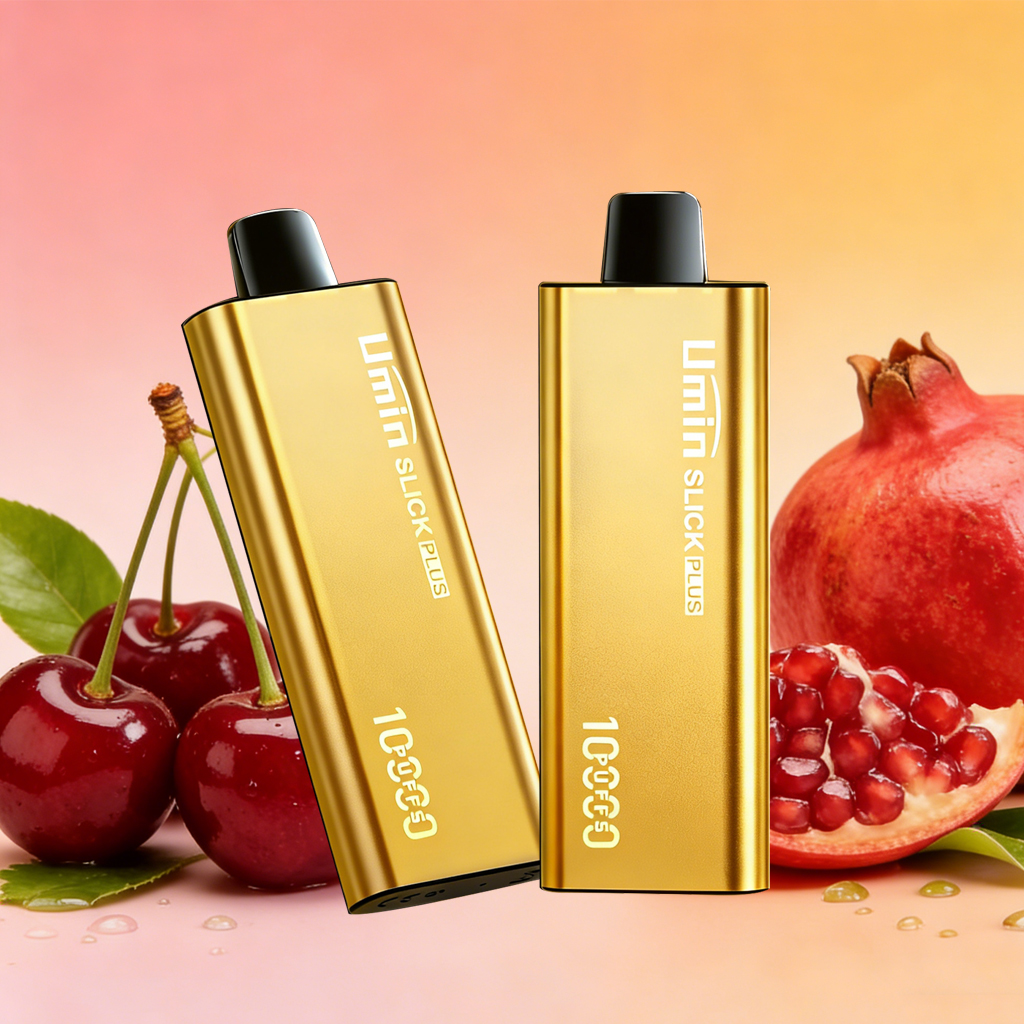 UMIN SLICKPLUS 10000 PUFFS-CHERRY POMEGRANATE