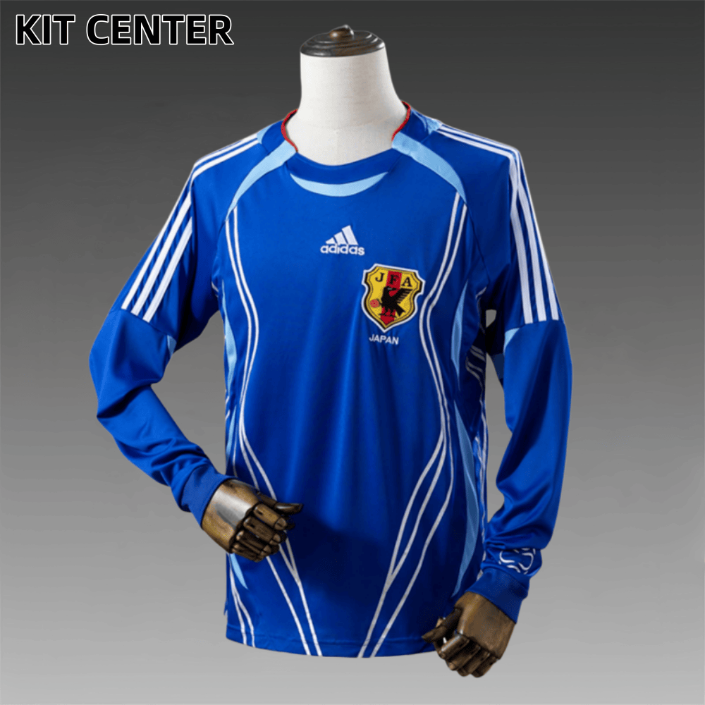 2006 Japan home Long Sleeves Retro Football Shirt