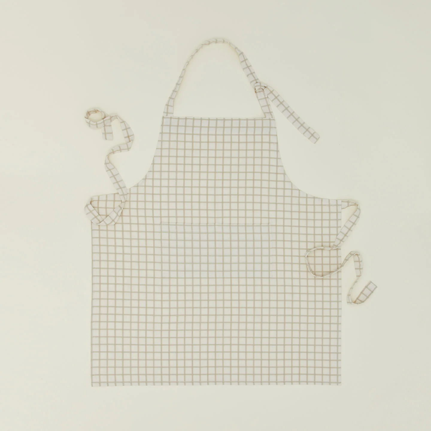 Essential Apron and Towel Bundle - Ivory/Flax