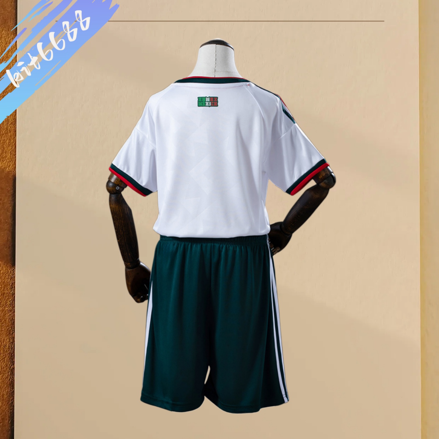 2026 Mexico Away Football Shirt (Adult Kids Kit socks )