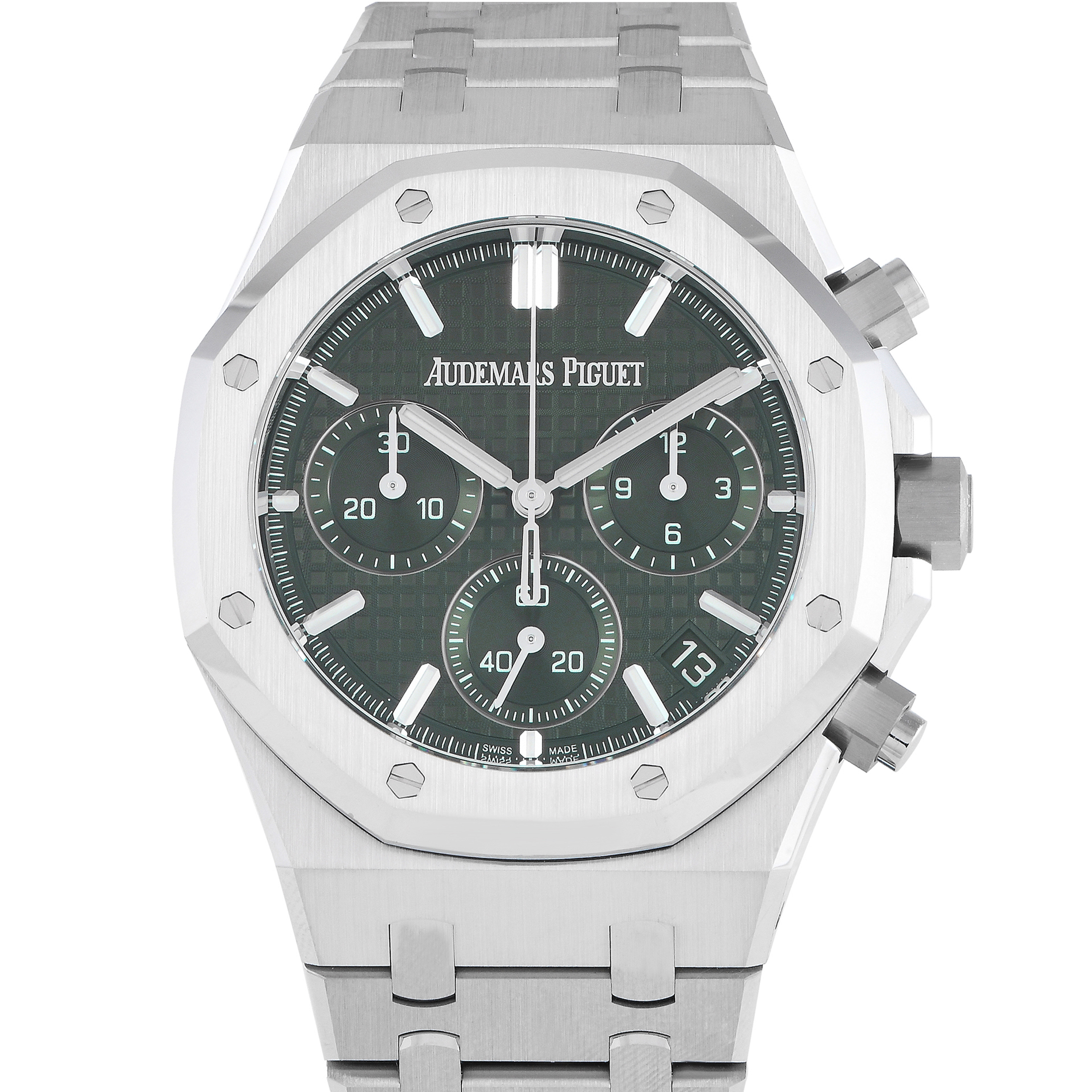 Audemars PiguetRoyal Oak Chronograph Green Dial Watch 26240ST.OO.1320ST.08