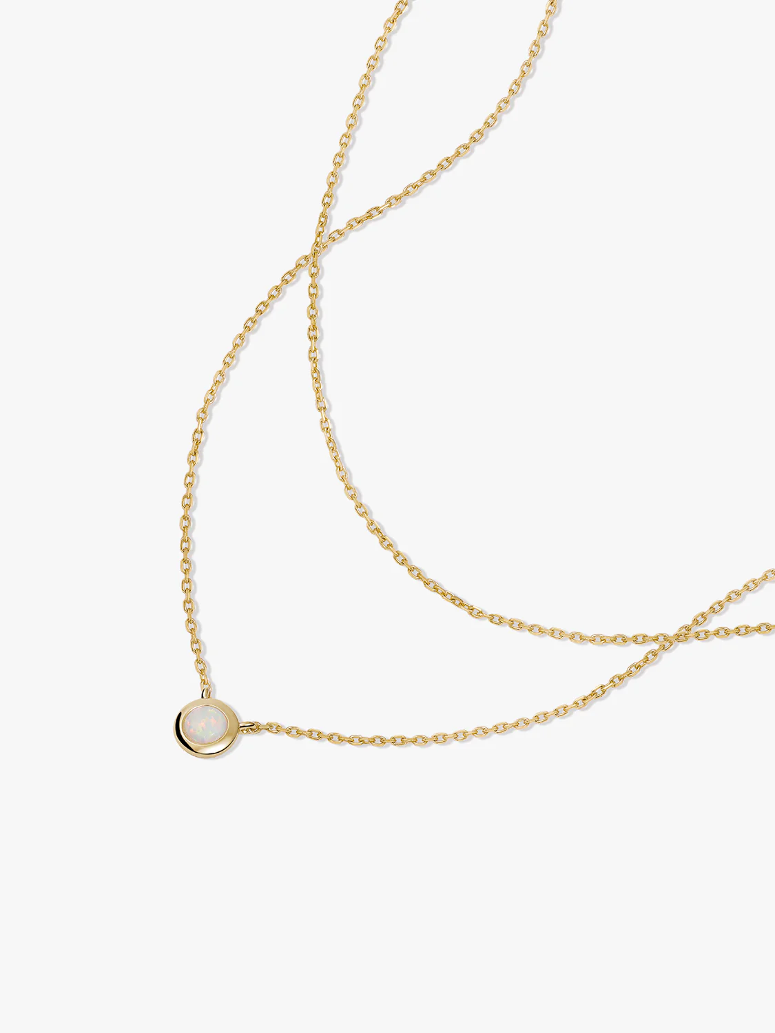 Opal Layered Necklace