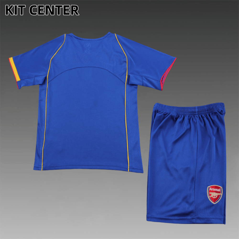04/05 Arsenal Away Retro Football Shirt (Kids Kit)