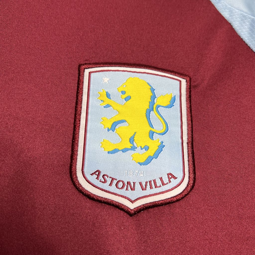 2024/2025 Aston Villa Home Football Shirt （Fans）