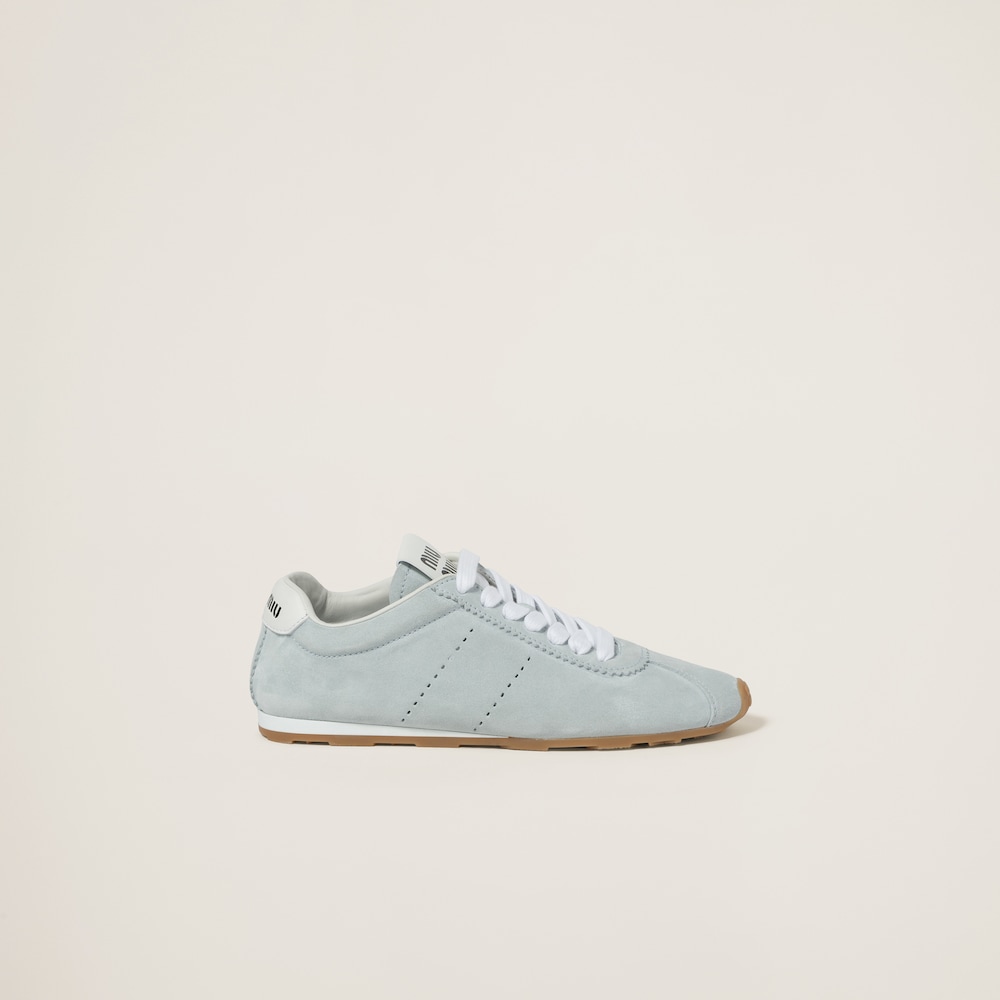 Plume suede sneakers