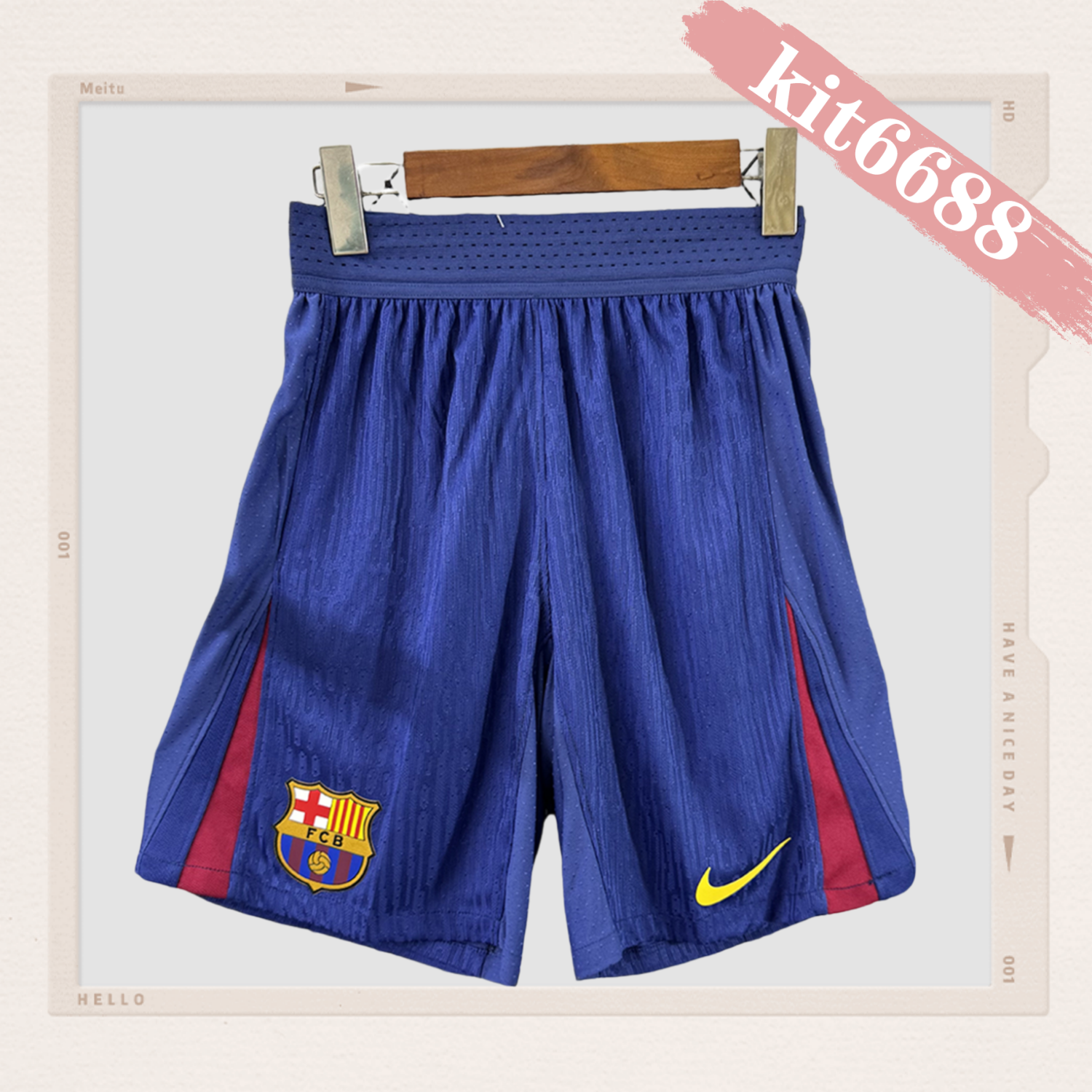 2025/2026 Barcelona home shorts (player version)