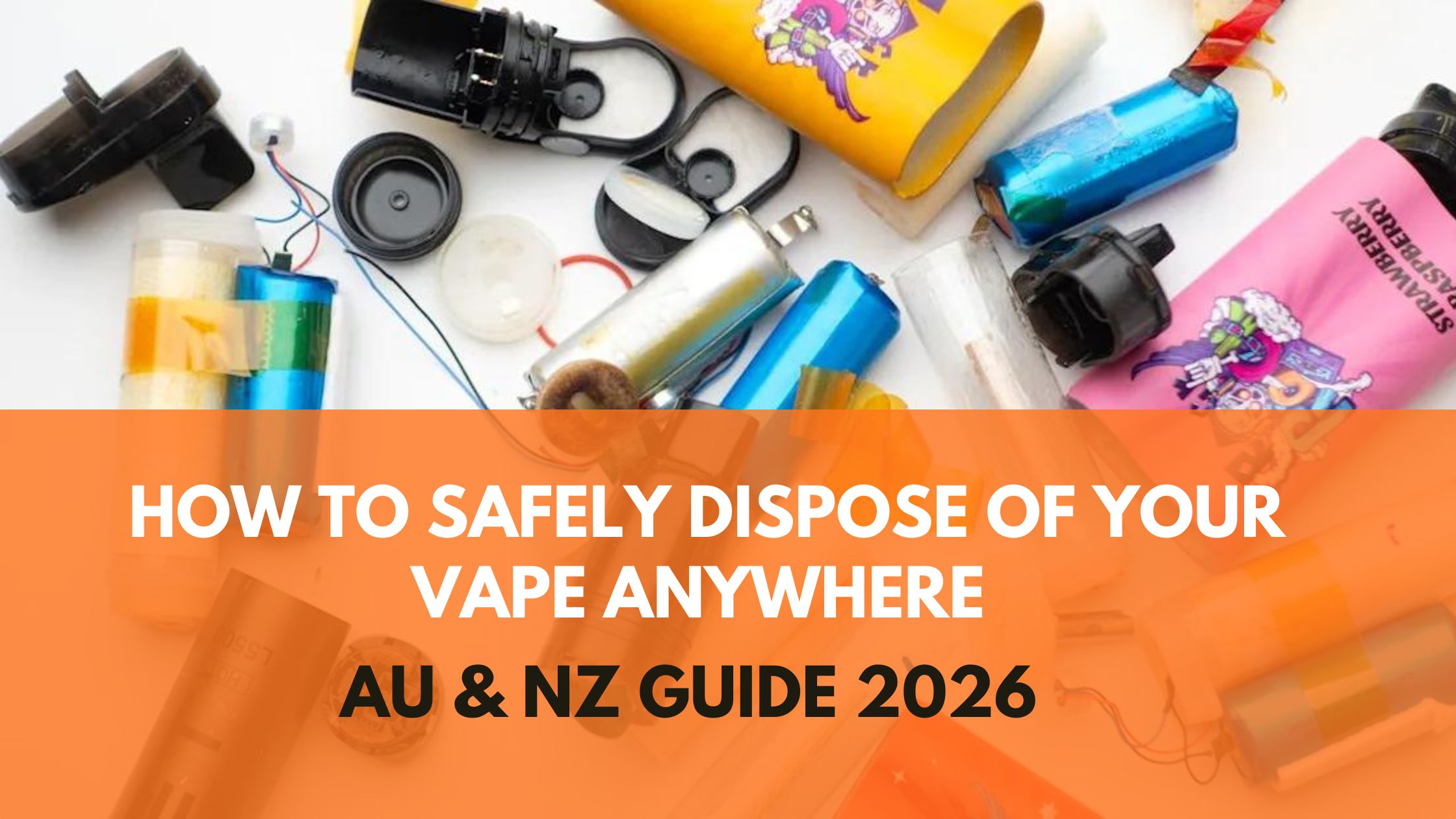 How to Safely Dispose of Your Vape Anywhere (AU & NZ Guide 2026)