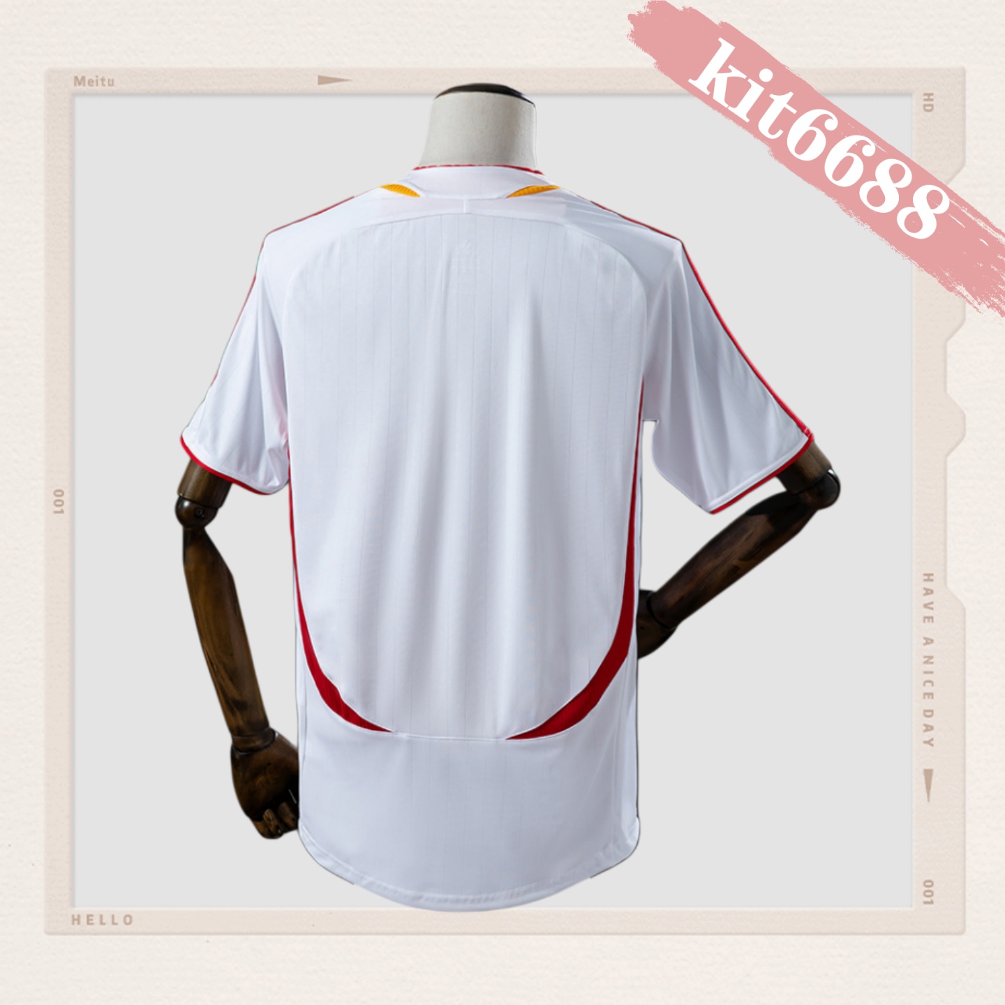 2006 Spain Away Retro Football Shirt