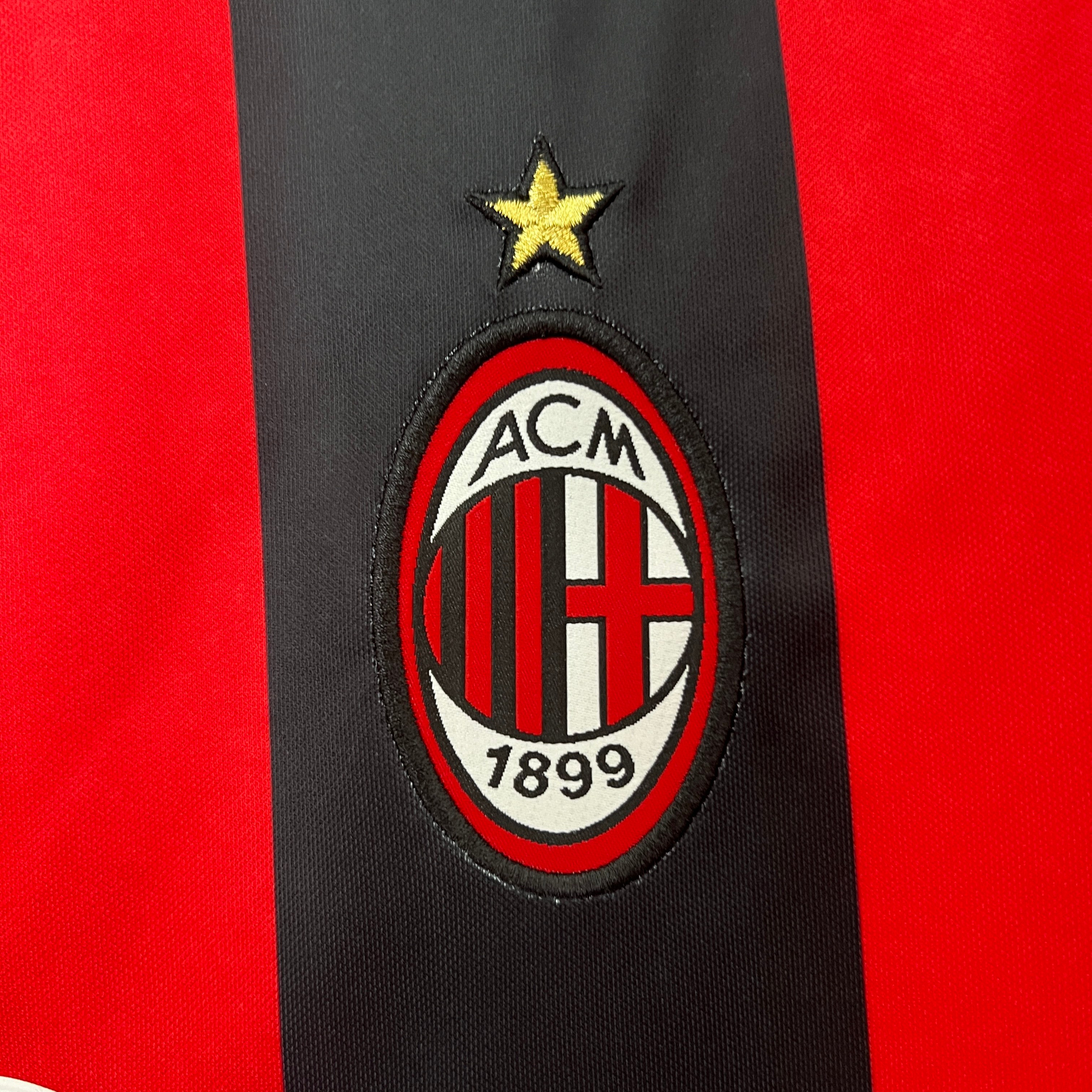 2000/2001 AC Milan Home Retro Football Shirt