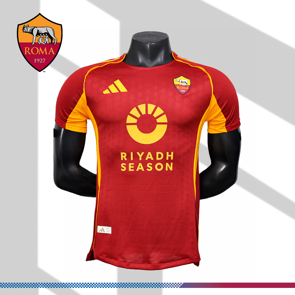 2025/2026 Roma Home Football Shirt (Player)