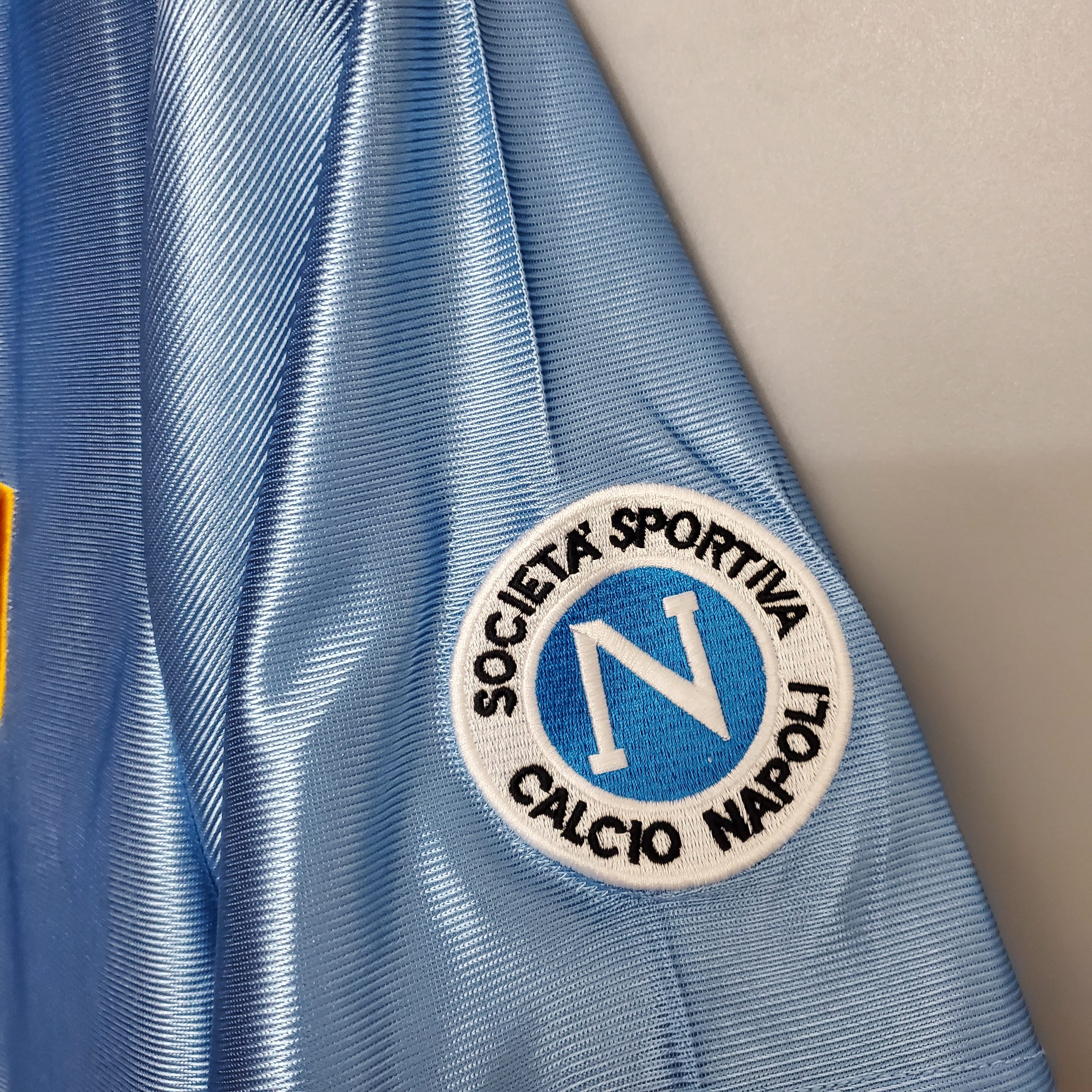1990/1991 Napoli Retro Home Football Shirt