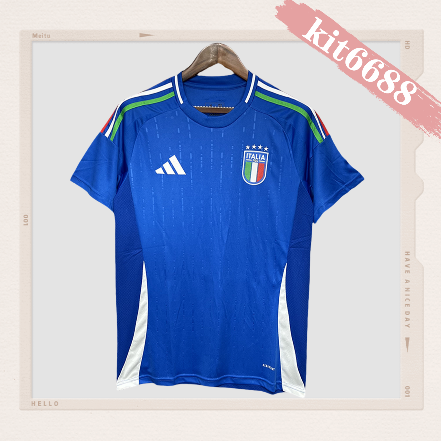 2024/2025 Italy European Home Football Shirt (Fan Edition)