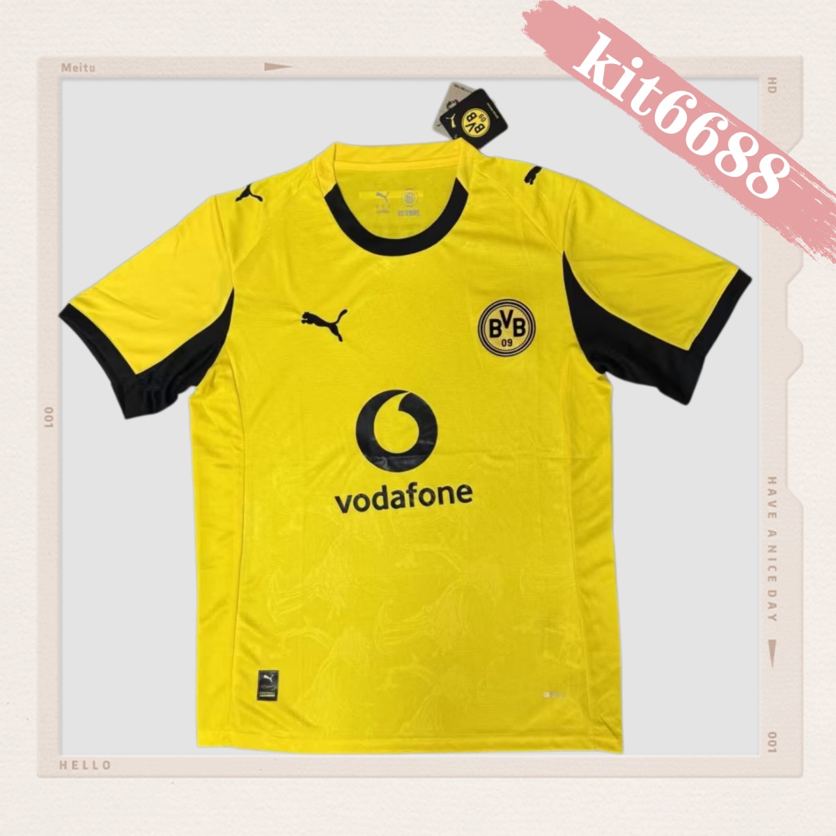 2025/2026 Dortmund Davis Cup Football Shirt (Fan Edition)