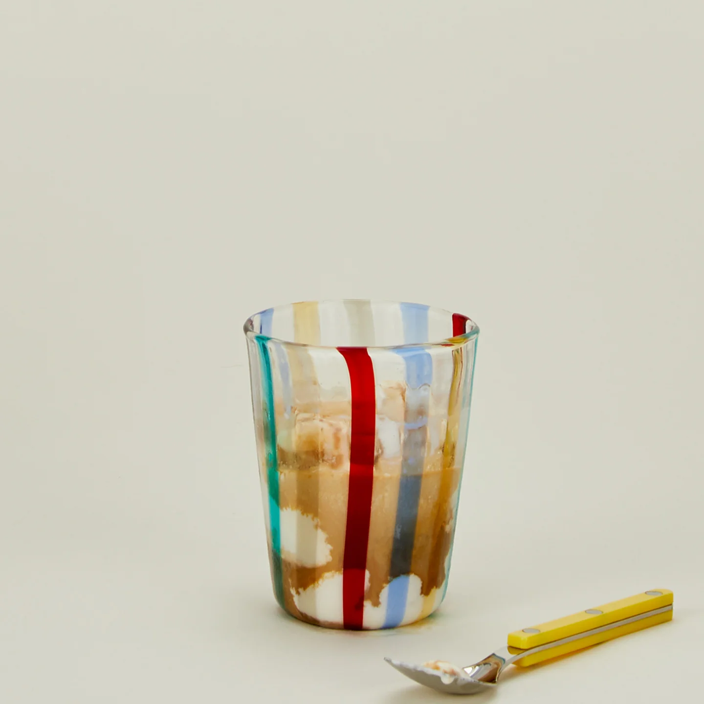 Striped Murano Tumbler - Multicolor