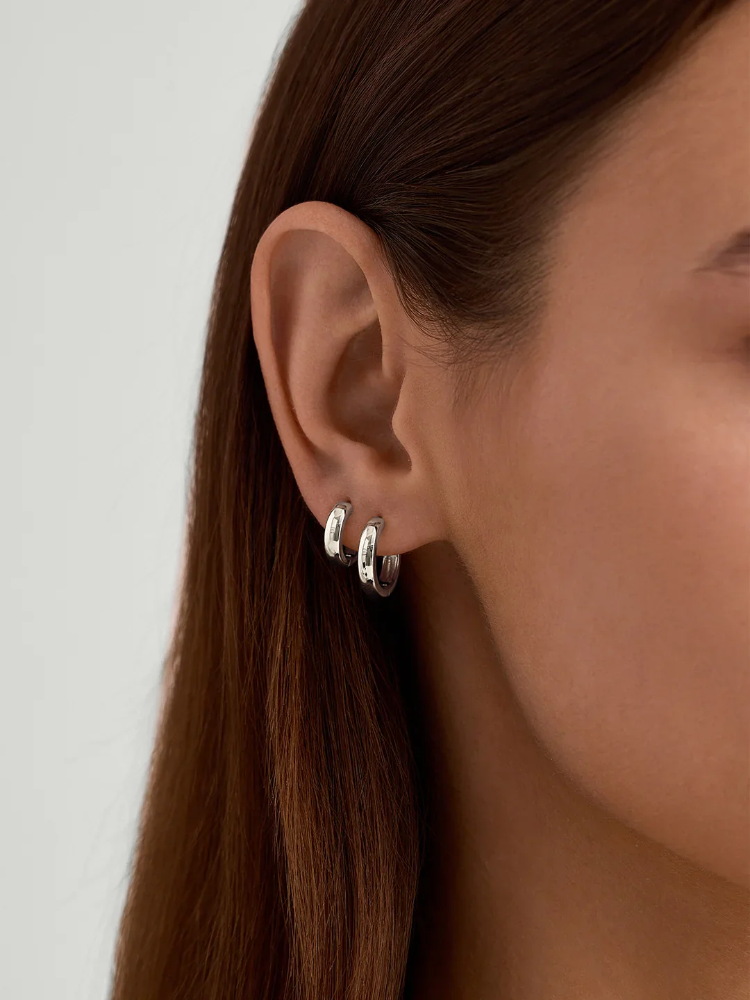 Small Bold Hoops